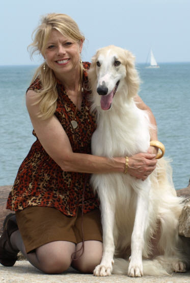 At the beach, August 2009